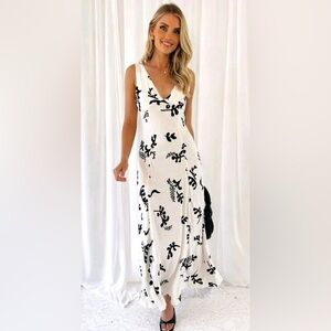 Paper Heart Linen Dress